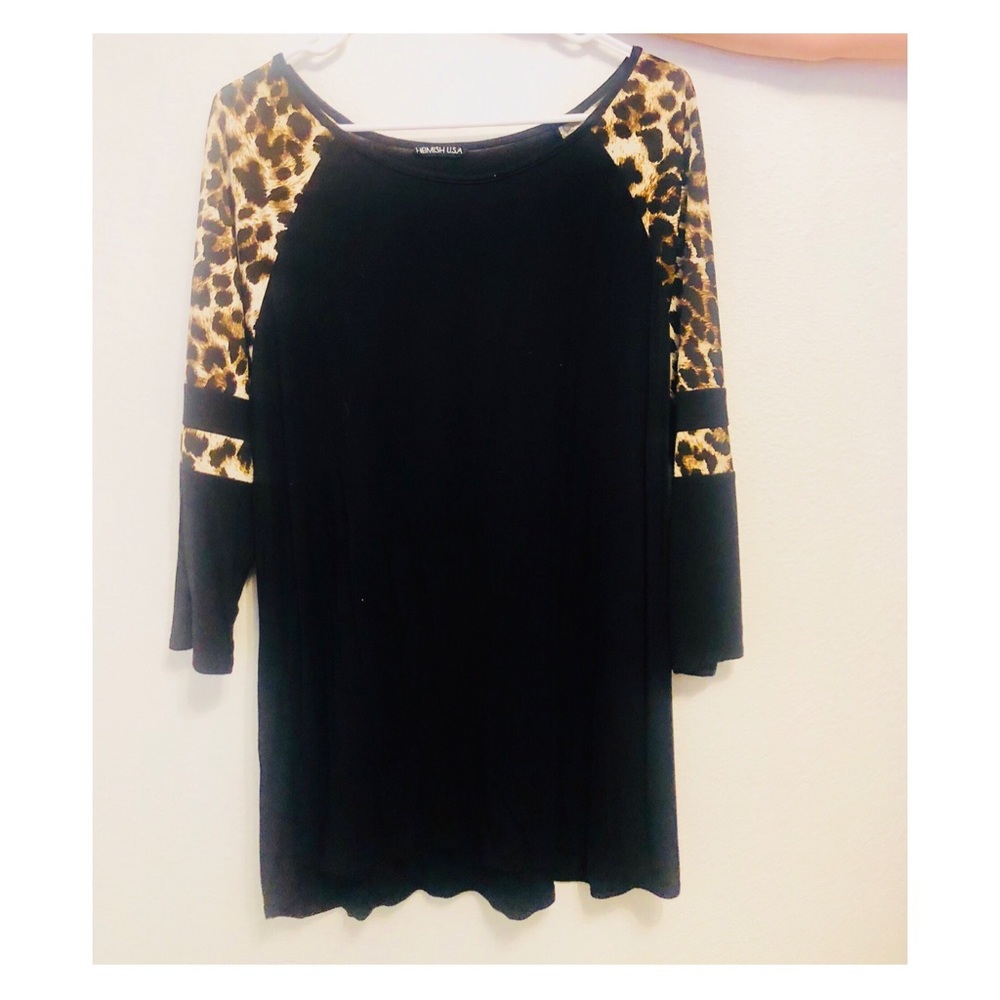 Black and Leopard